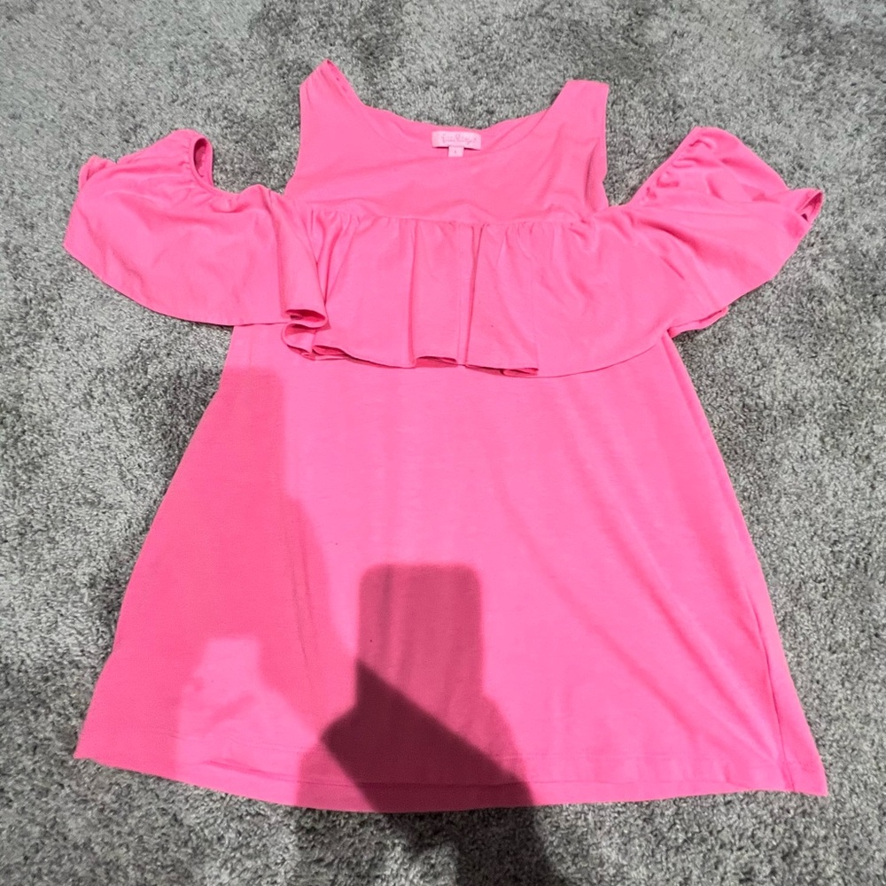 Lilly Pulitzer Open Shoulder Top - L